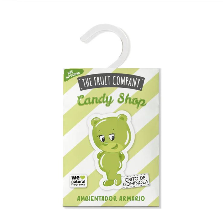 AMBIENTADOR DE ARMARIO OSITO DE GOMINOLAS CANDY SHOP - THE FRUIT COMPANY