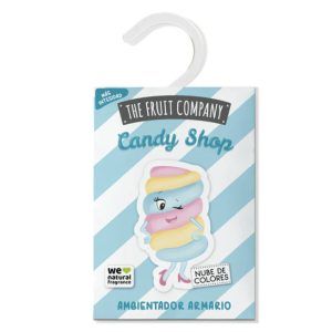 AMBIENTADOR DE ARMARIO NUBE DE COLORES CANDY SHOP - THE FRUIT COMPANY