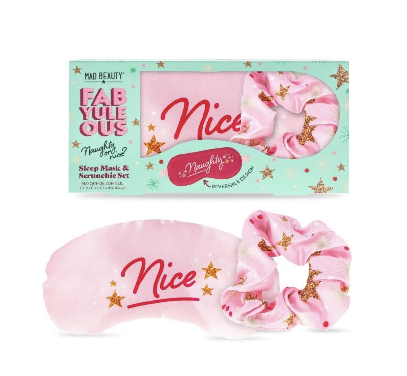 Mad Beauty - *FabYuleOus* - Set de antifaz y coletero scrunchie