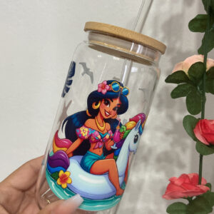 Taza de Vidrio 550 ml Jasmine