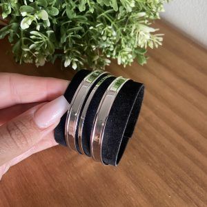 Brazalete ancho plata