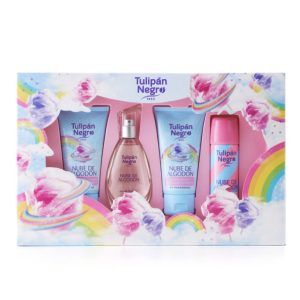 Estuche Tulipán Negro Nube de Algodón