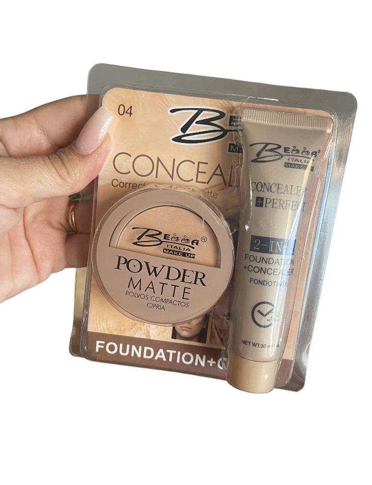 Duo polvo Compacto Matte + corrector