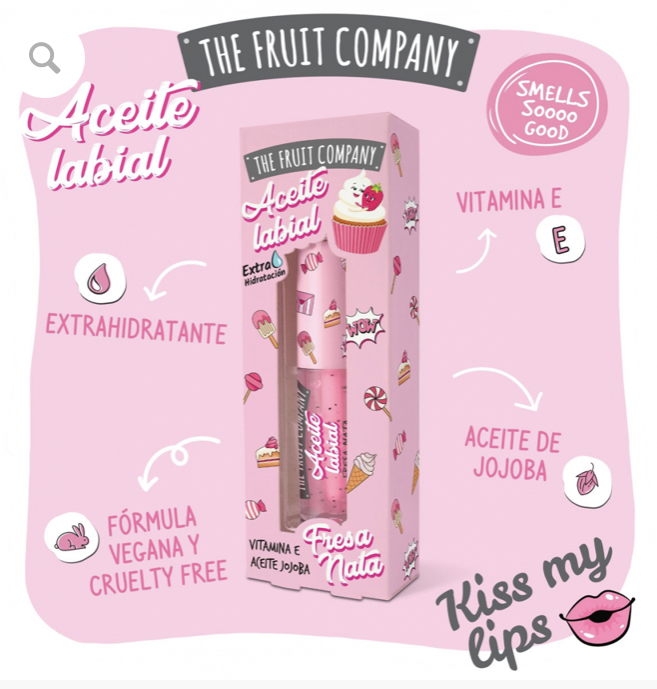 Aceite Labial Fresa Nata