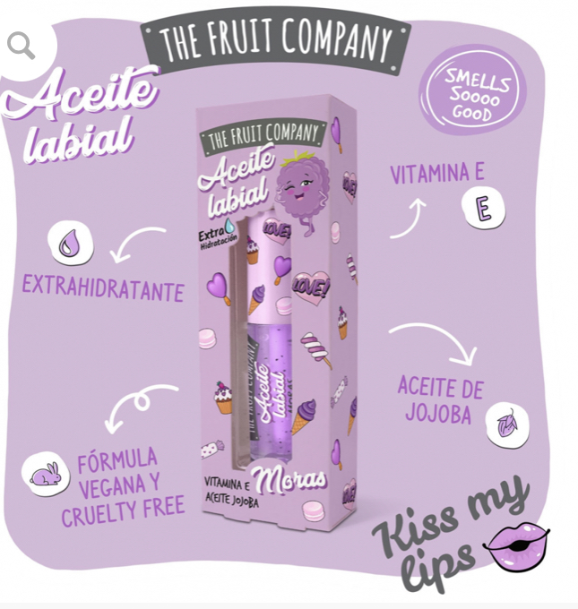 Aceite Labial Moras
