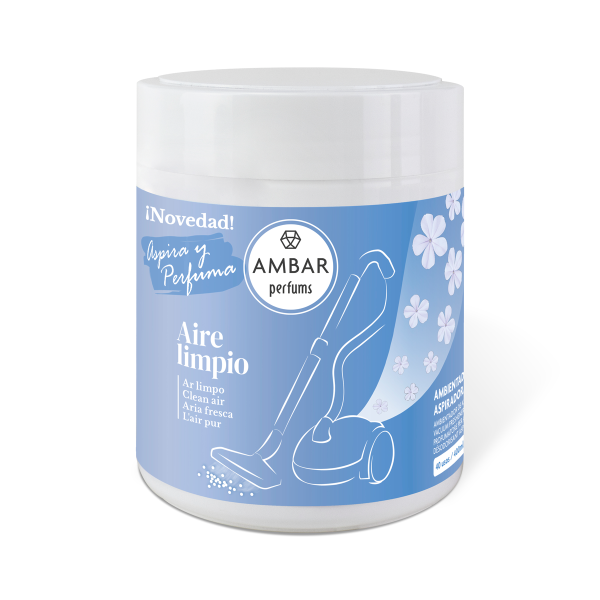 Ambientador Aspiradora Aire Limpio 400 ml