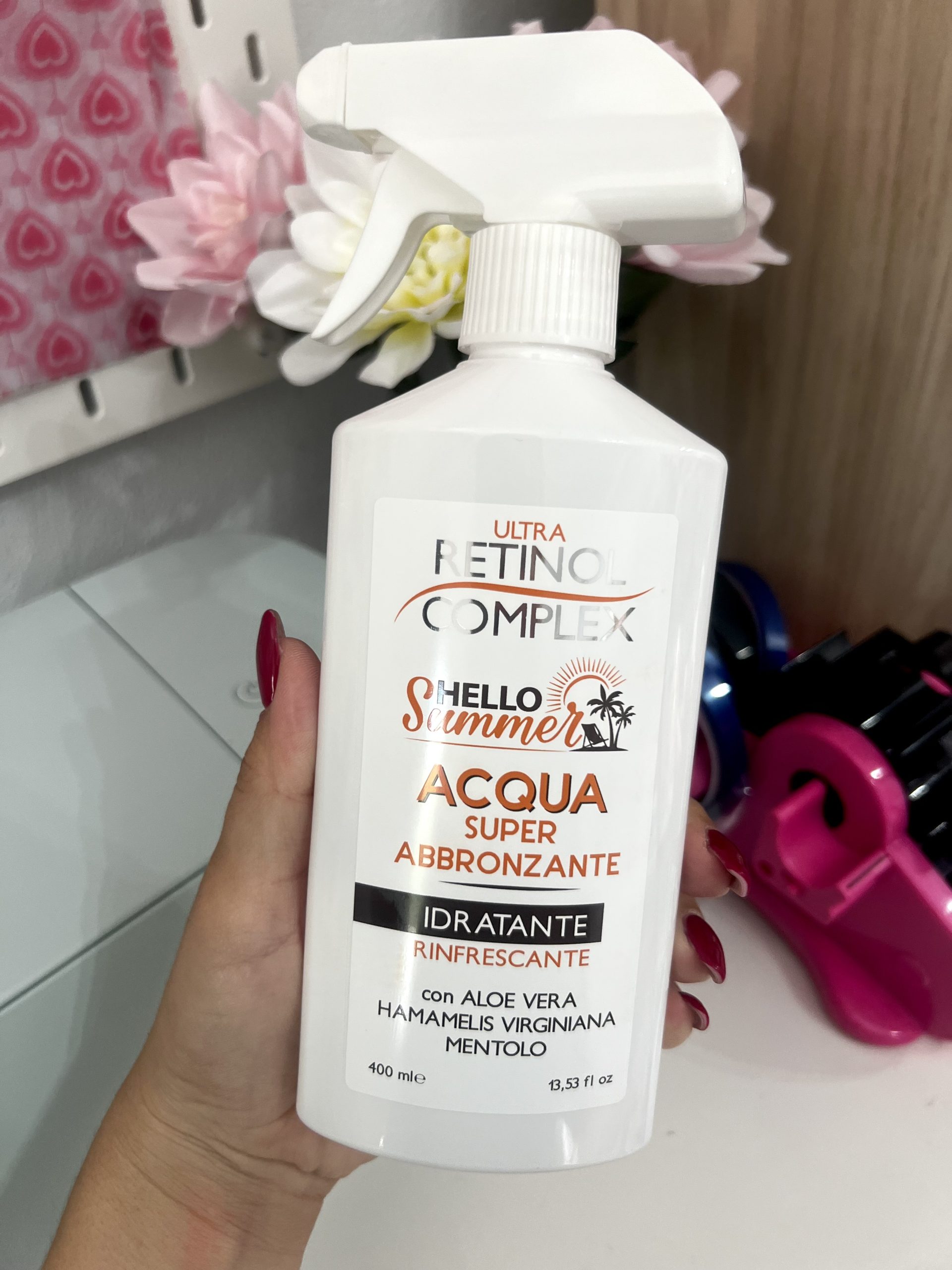 AGUA SÚPER BRONCEADORA