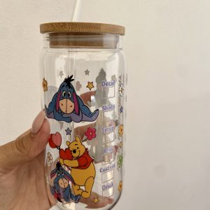 Alternative view of Taza de vidrio 550 ml HAPPY MONTHERS DAY