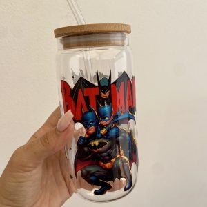 Taza de vidrio 550 ml BATMAN