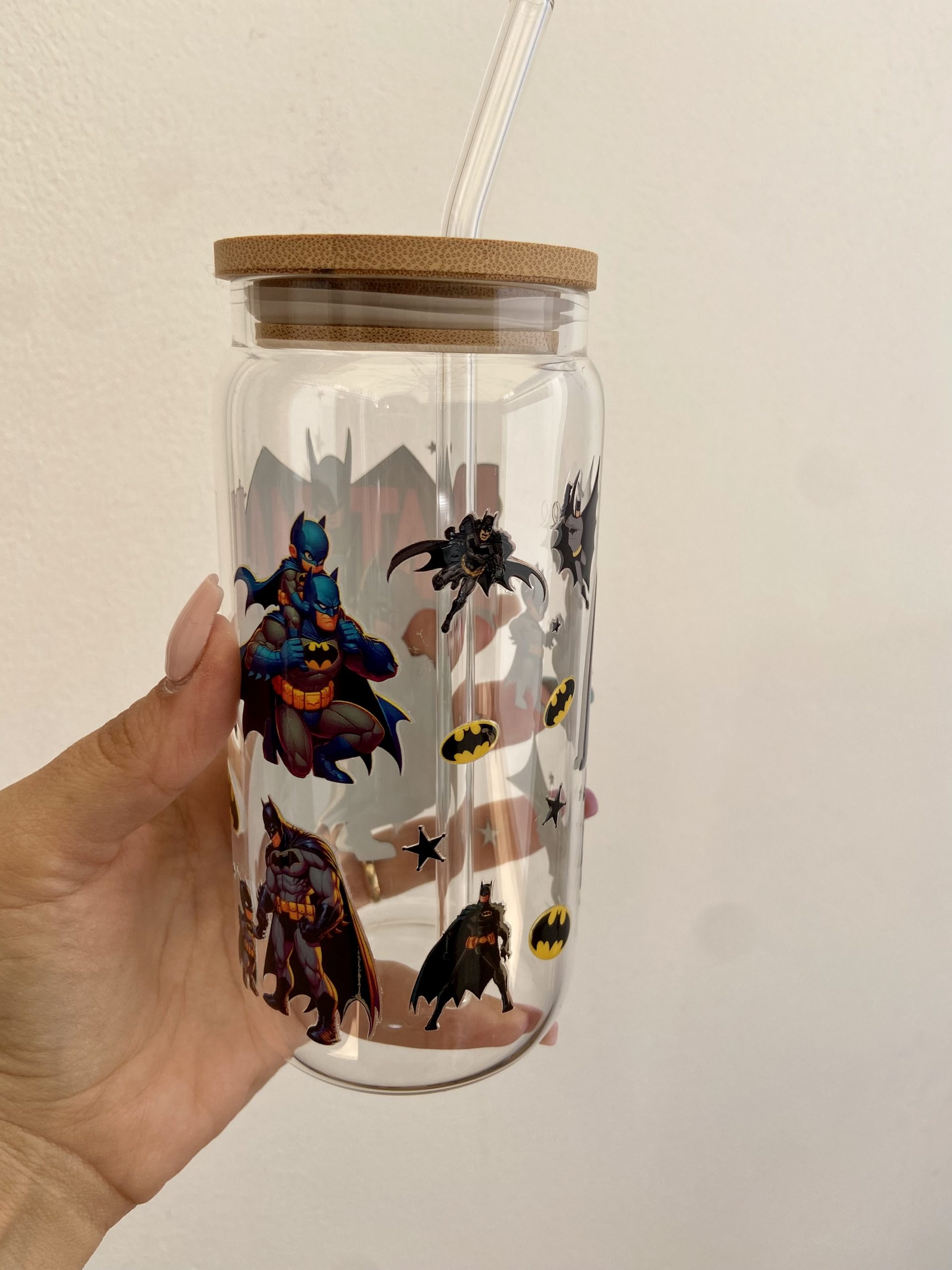 Taza de vidrio 550 ml BATMAN - Imagen 2