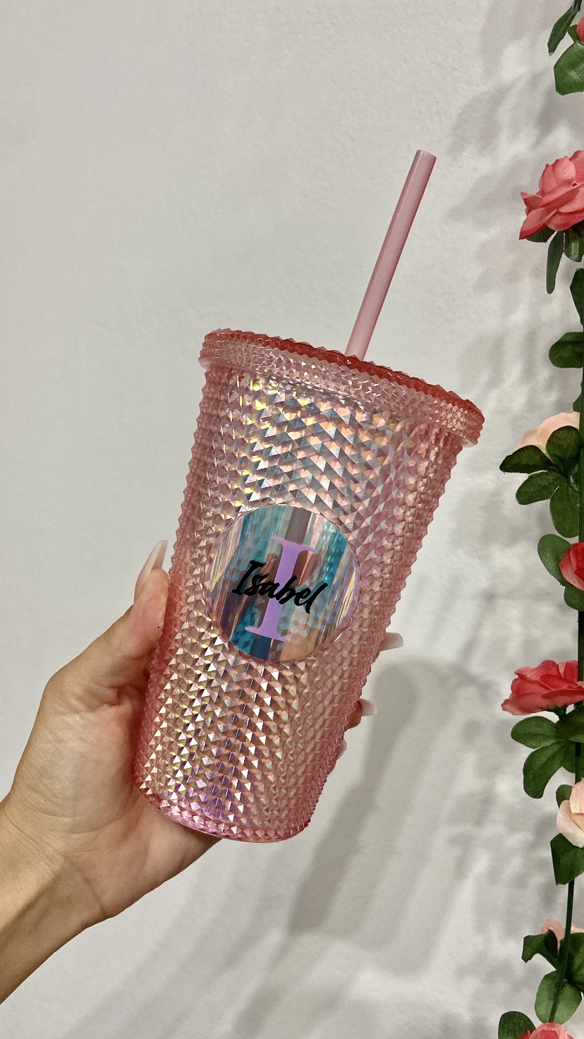 Vaso diamante 550 ml Rosa