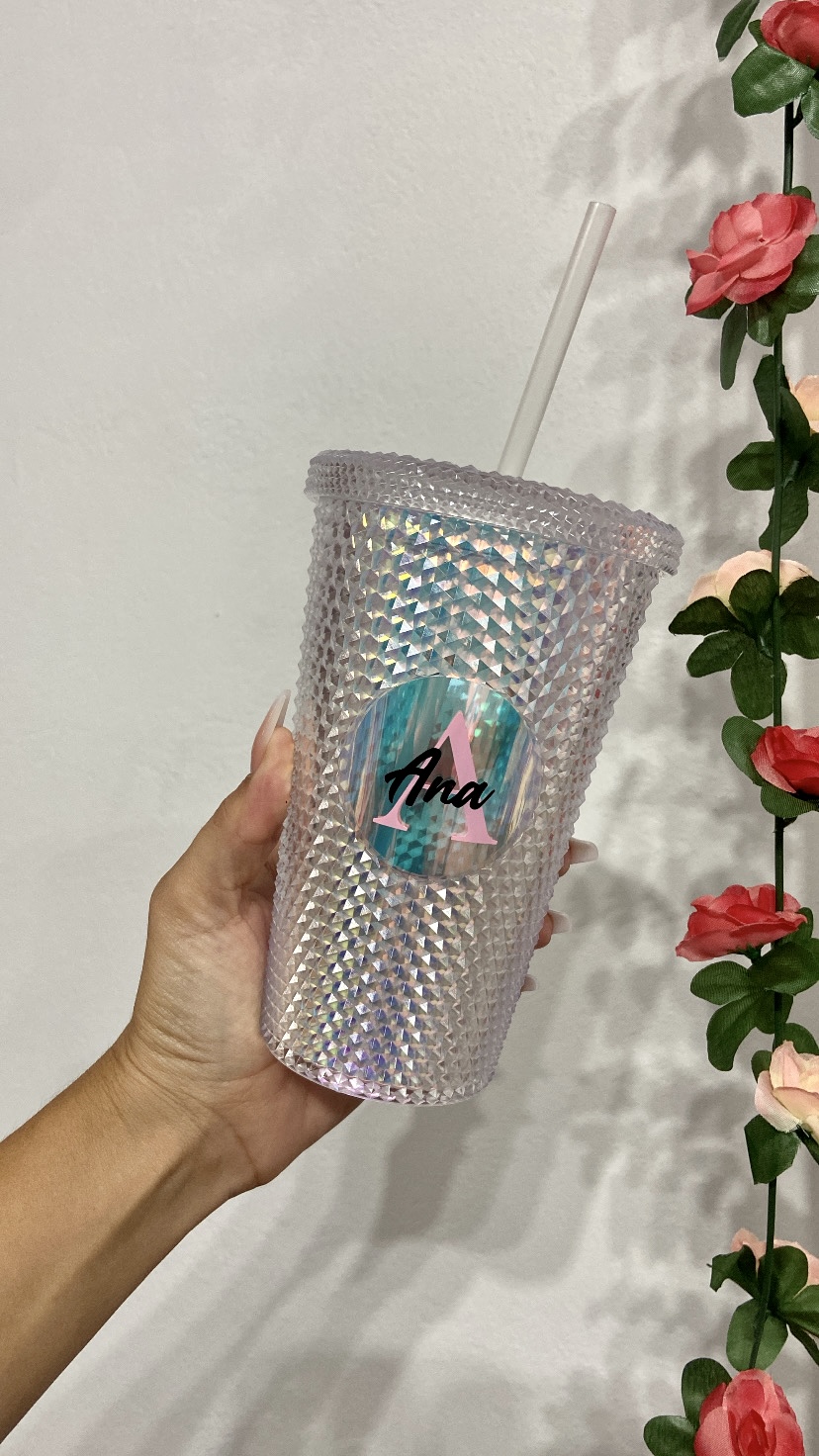 Vaso diamante 550 ml blanco