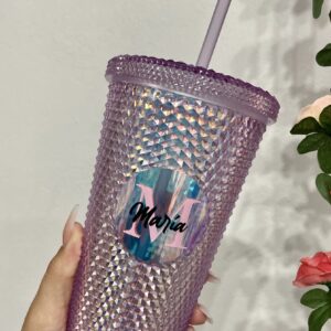 Vaso diamante 550 ml Morado