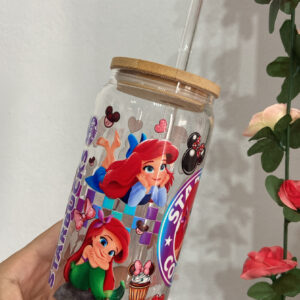 Alternative view of TAZA DE VIDRIO 550 ml Sirenita Starbucks