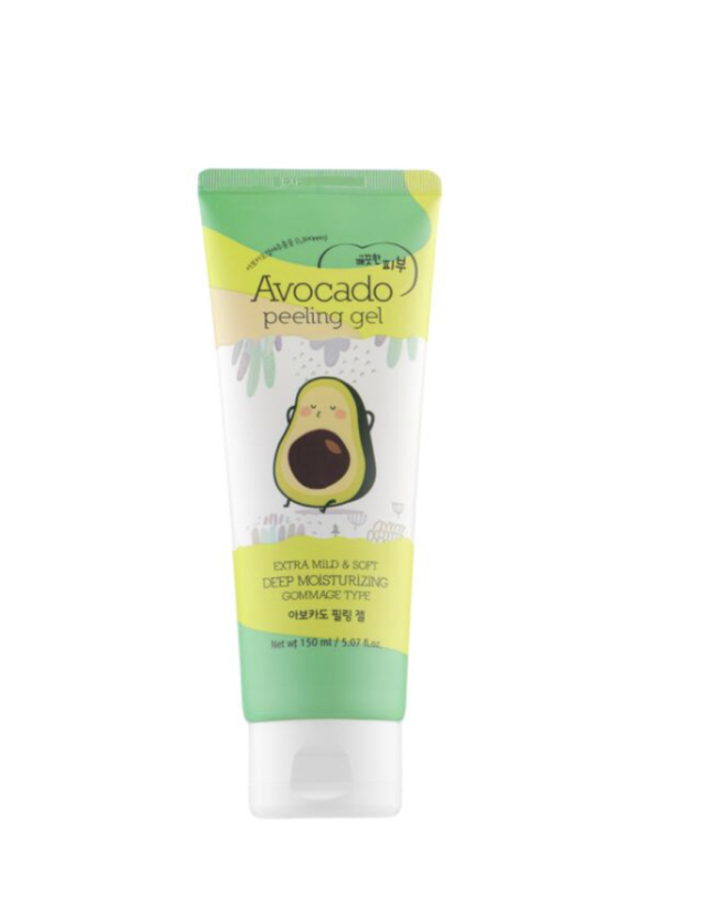 Pure skin avocado peeling gel