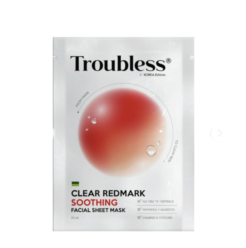 CLEAR REDMARK SOOTHING FACIAL SHEET MASK