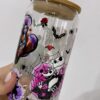 Taza de Vidrio 550 ml Pesadilla antes de Navidad
