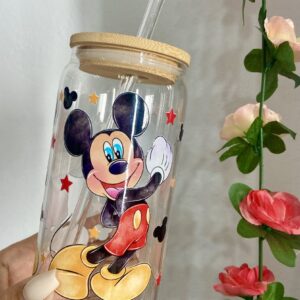 Taza de Vidrio 550 ml MICKEY