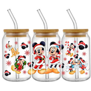 Alternative view of Taza de Vidrio 550 ml NAVIDAD