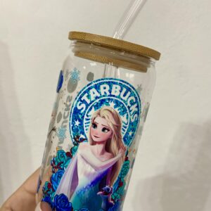 Taza de Vidrio 550 ml Fronzen