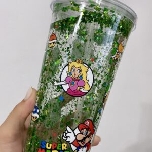 Alternative view of Taza con pajita 750 ml SÚPER MARIO