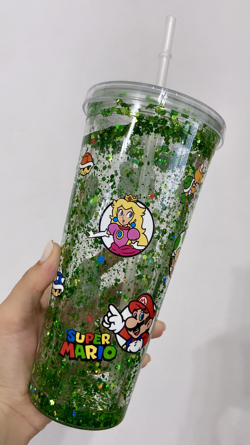 Taza con pajita 750 ml SÚPER MARIO - Imagen 2