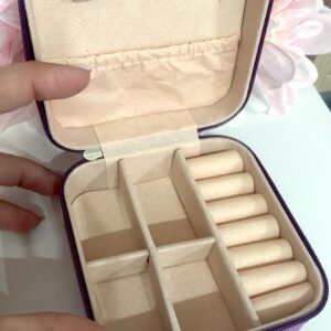 Alternative view of Joyero personalizado Morado