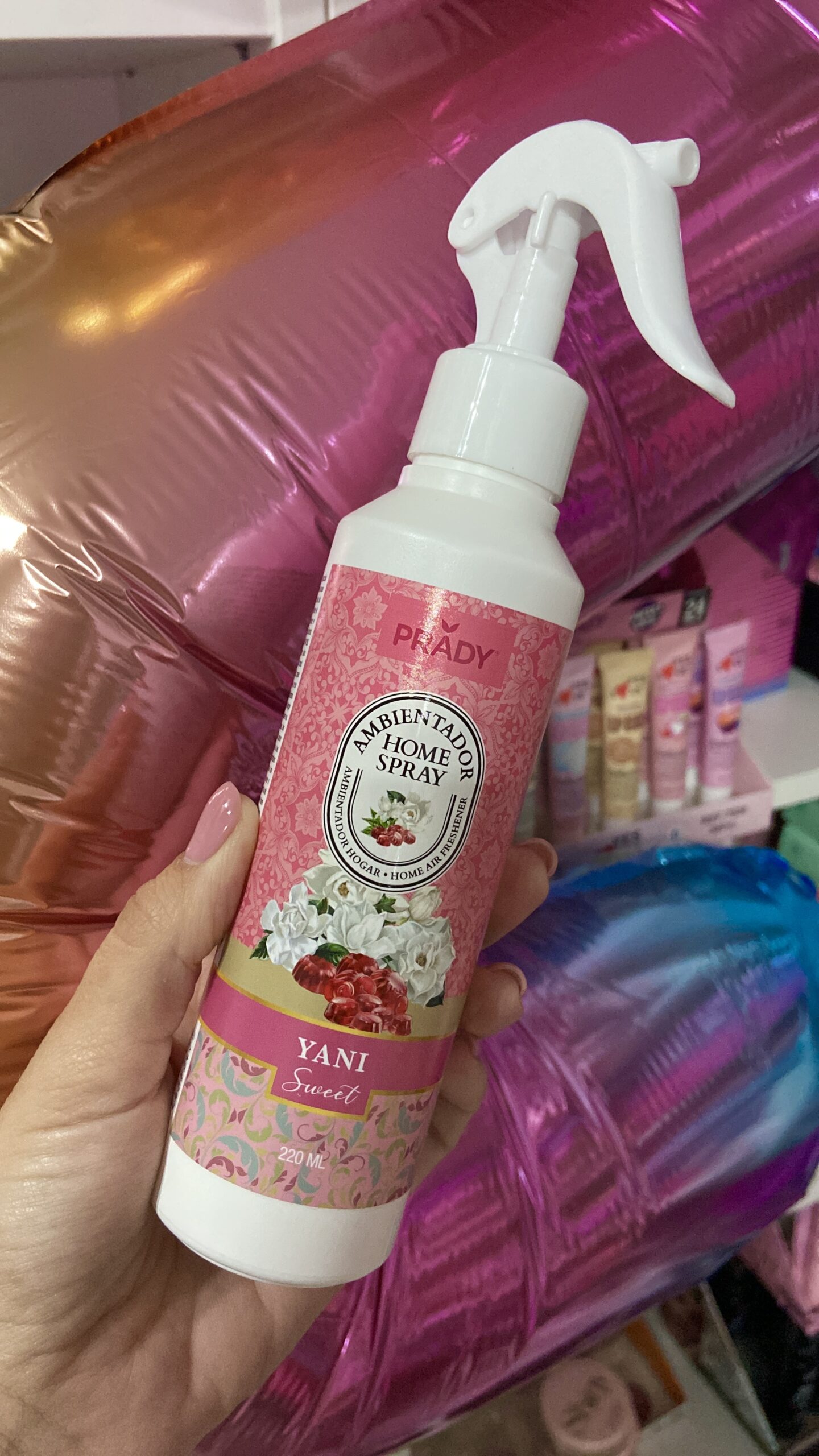 Spray ambientador Yara Candy