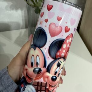 Tumbler 600 ml Mickey y Minnie
