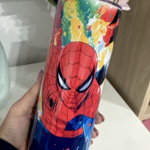 Alternative view of TUMBLER 600 ml SPIDERMAN Y BATMAN