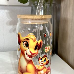 Alternative view of Taza de Vidrio 550 ml REY LEÓN E HIJO