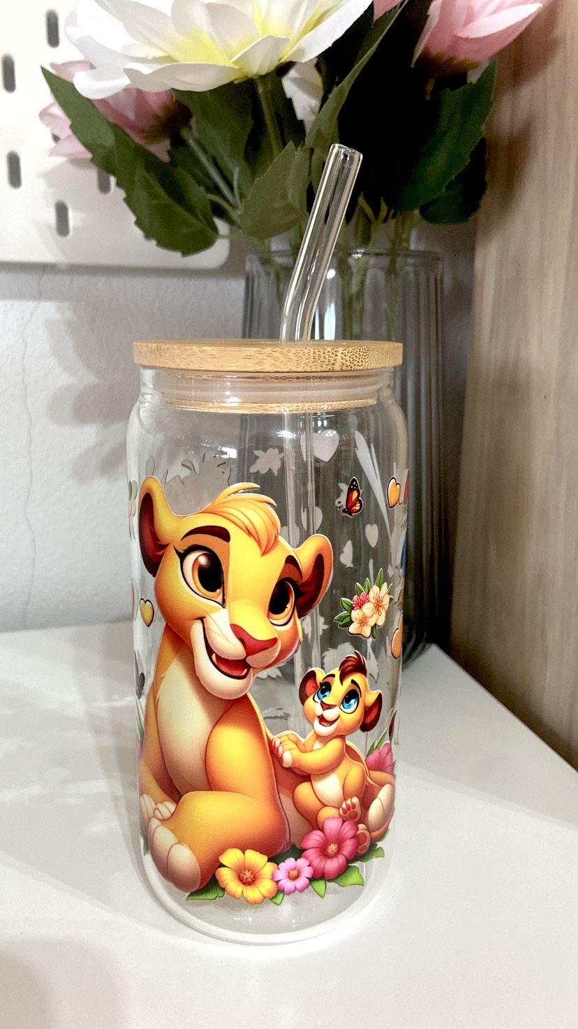 Taza de Vidrio 550 ml REY LEÓN E HIJO - Imagen 2