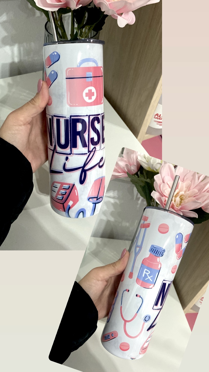 TUMBLER 600 ml VIDA DE ENFERMERA - Imagen 2