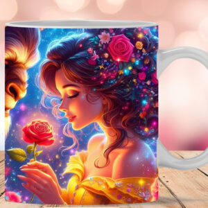Taza Bella y Bestia