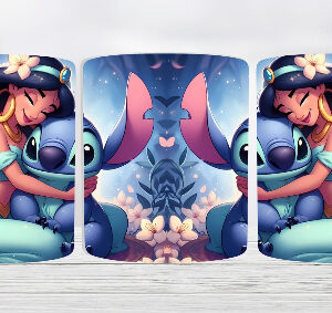 Alternative view of Taza Jazmín y Stitch