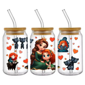 Taza de Vidrio 550 ml PRINCESA MERIDA
