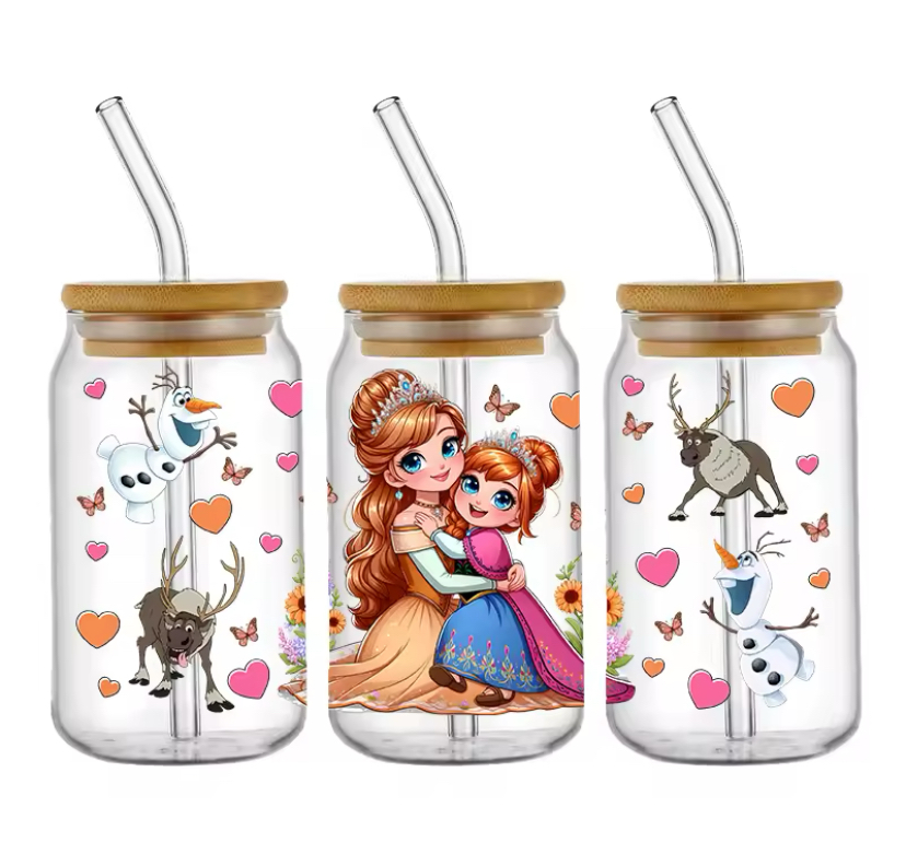 Taza de Vidrio 550 ml PRINCESA ANNA