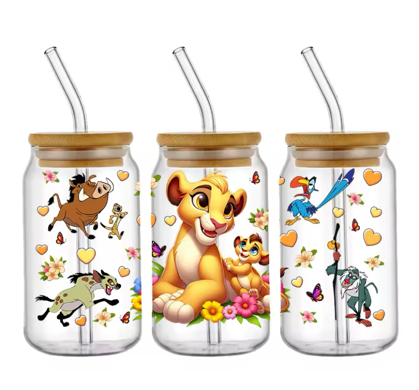 Taza de Vidrio 550 ml REY LEÓN E HIJO