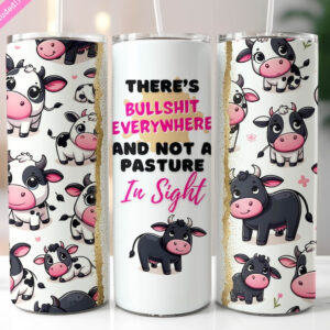 TUMBLER 600 ml Vaca