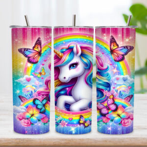 TUMBLER 600 ml UNICORNIO