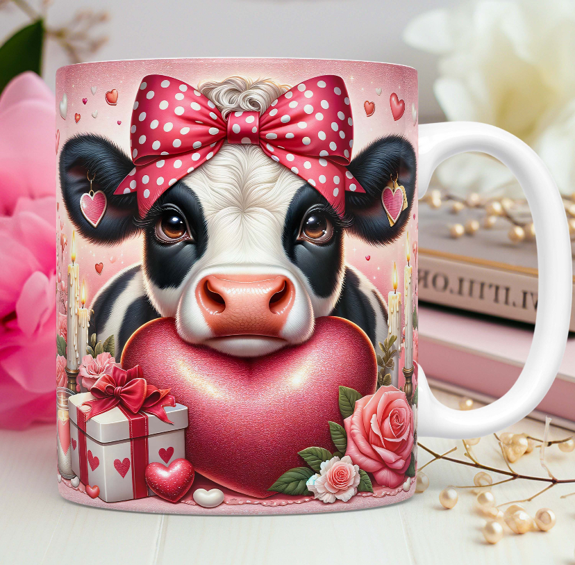Taza San Valentín Vaca