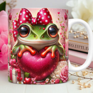 Taza San Valentín Rana