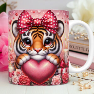 Taza San Valentín Tigre