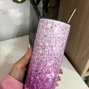 Alternative view of TUMBLER 600 ml Morado PURPURINA