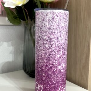 TUMBLER 600 ml Morado PURPURINA
