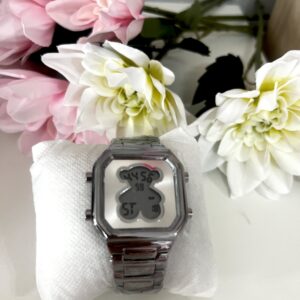 Reloj electrónico plata