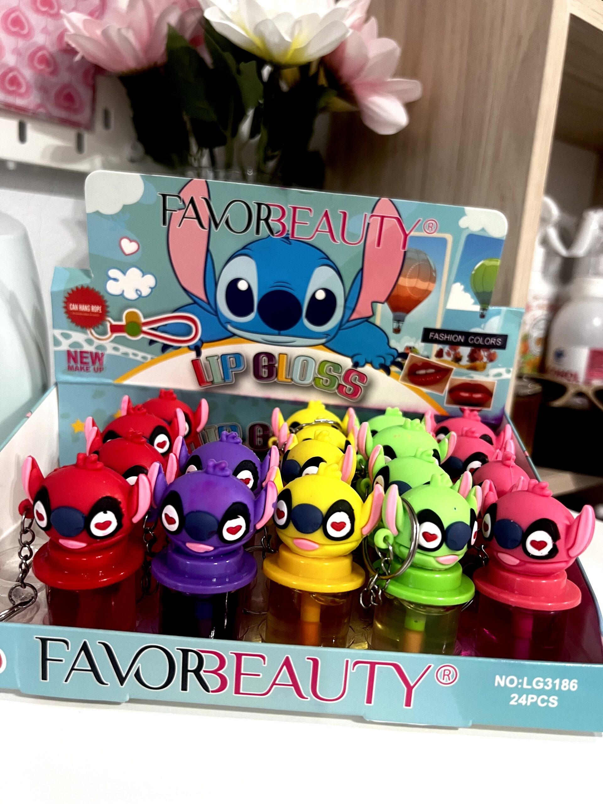 Lip Gloss llavero Stitch