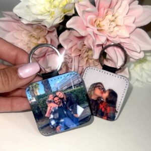 Lavero cuadrado con Foto personalizada