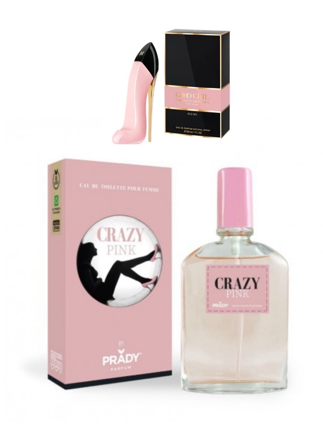 Colonia Prady inspirada en el Tacón rosa de CH