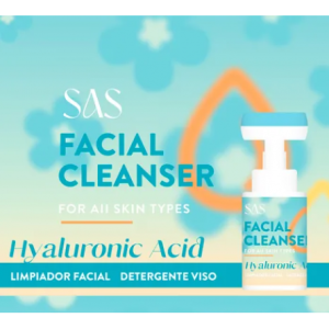 LIMPIADOR FACIAL ESPUMA ACIDO HIALURONICO - SAS